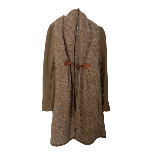 PHILOSOPHY DI ALBERTA FERRETTI Mohair Alpaca Toggle Cardigan Sweater Jacket Sz 6 - Picture 4 of 12